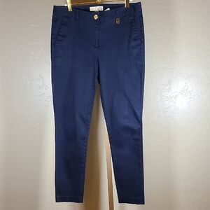 Michael Michael Kors Women’s Navy Slim Fit Pants – Size 8